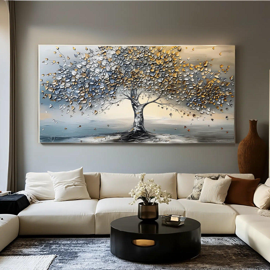 Abstract Tree Canvas Wall Art Painting #TR002