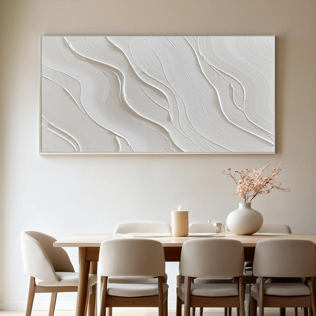 Wabi Sabi Style Abstract Texture Canvas Art #WA003